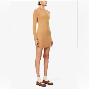 NWT Frame cashmere blend cut out dress